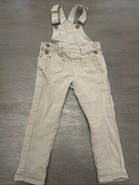 Jamie Kay light olive green Adjustable-Strap Overalls